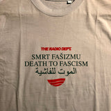 Death to Fascism - T-shirt (color Sky Blue)